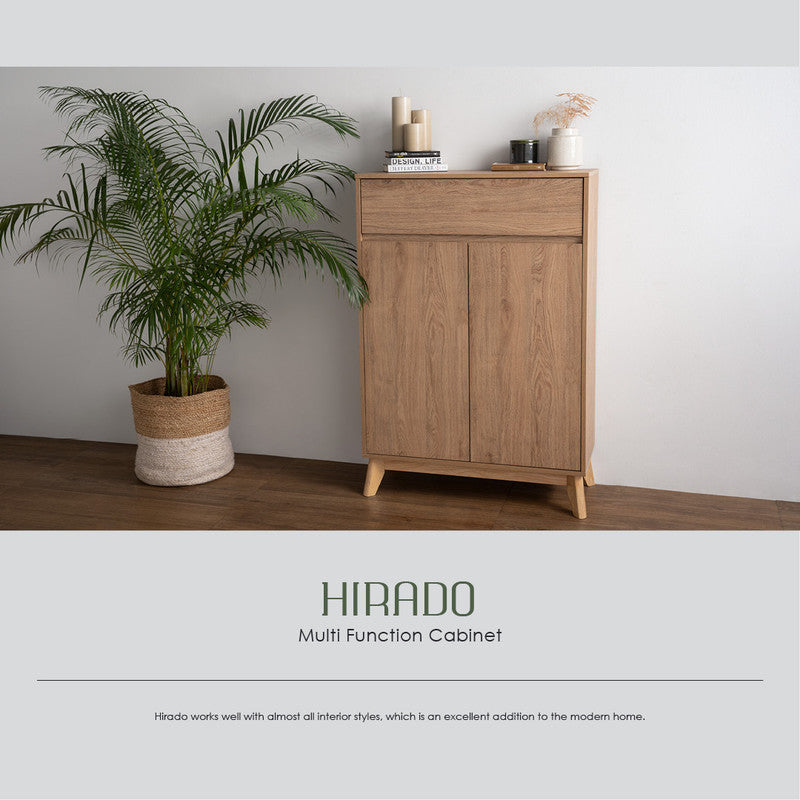 Hirado Sideboard Hallway Table Shoe Cabinet - Natural