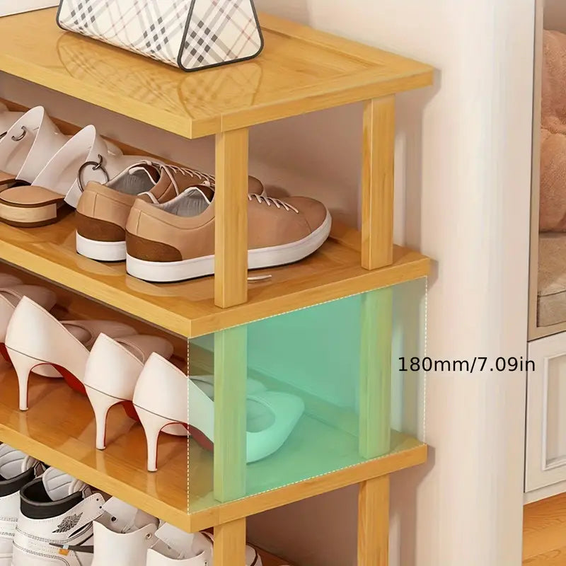 NNETM Stylish Entryway Storage Solution - Shoe Bench