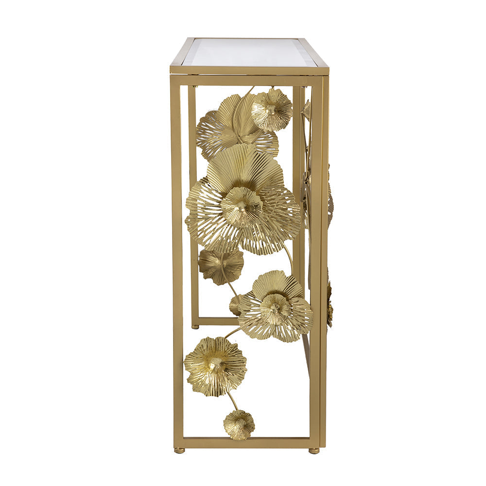 FLORET MIRRORED CONSOLE TABLE