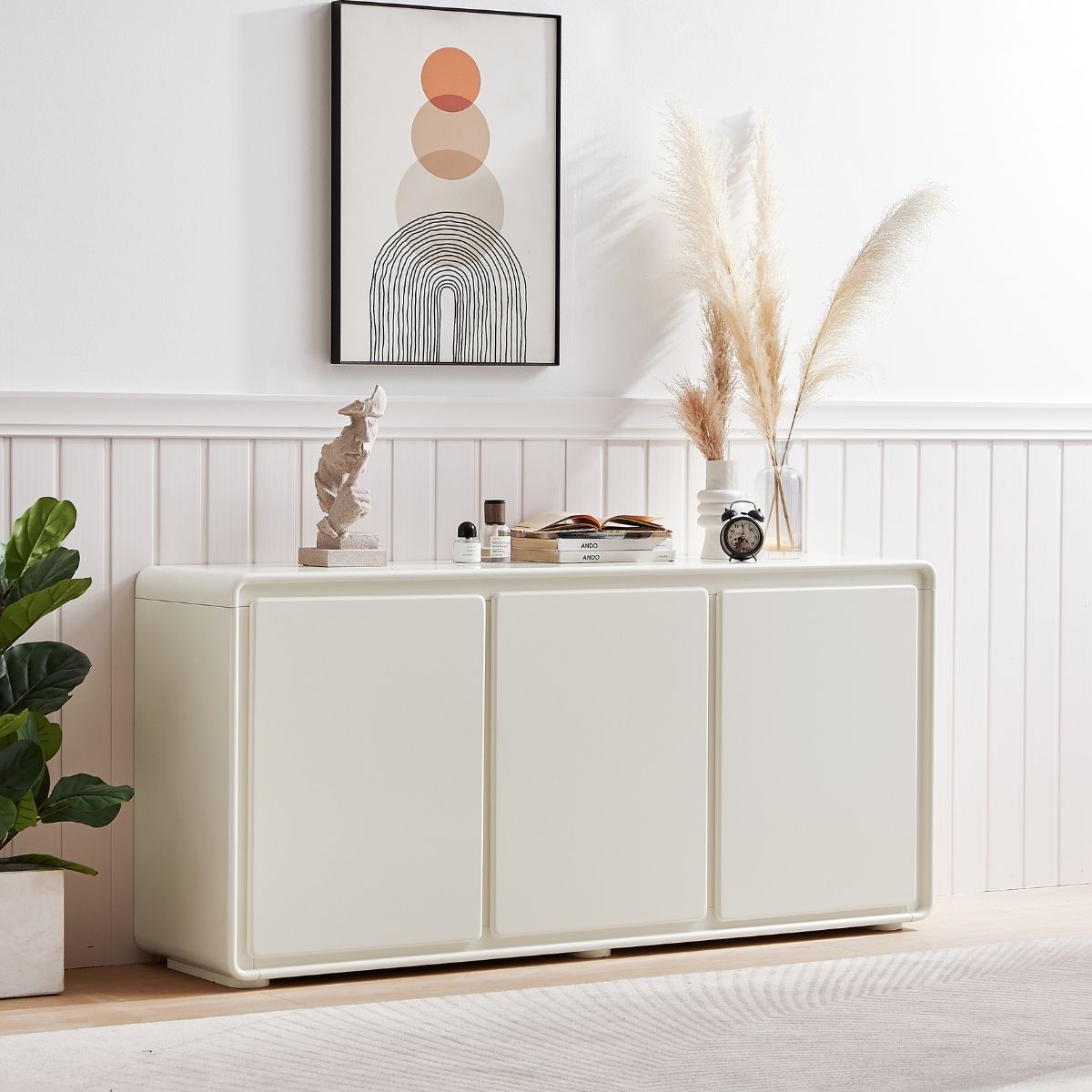 Astrid White Sideboard