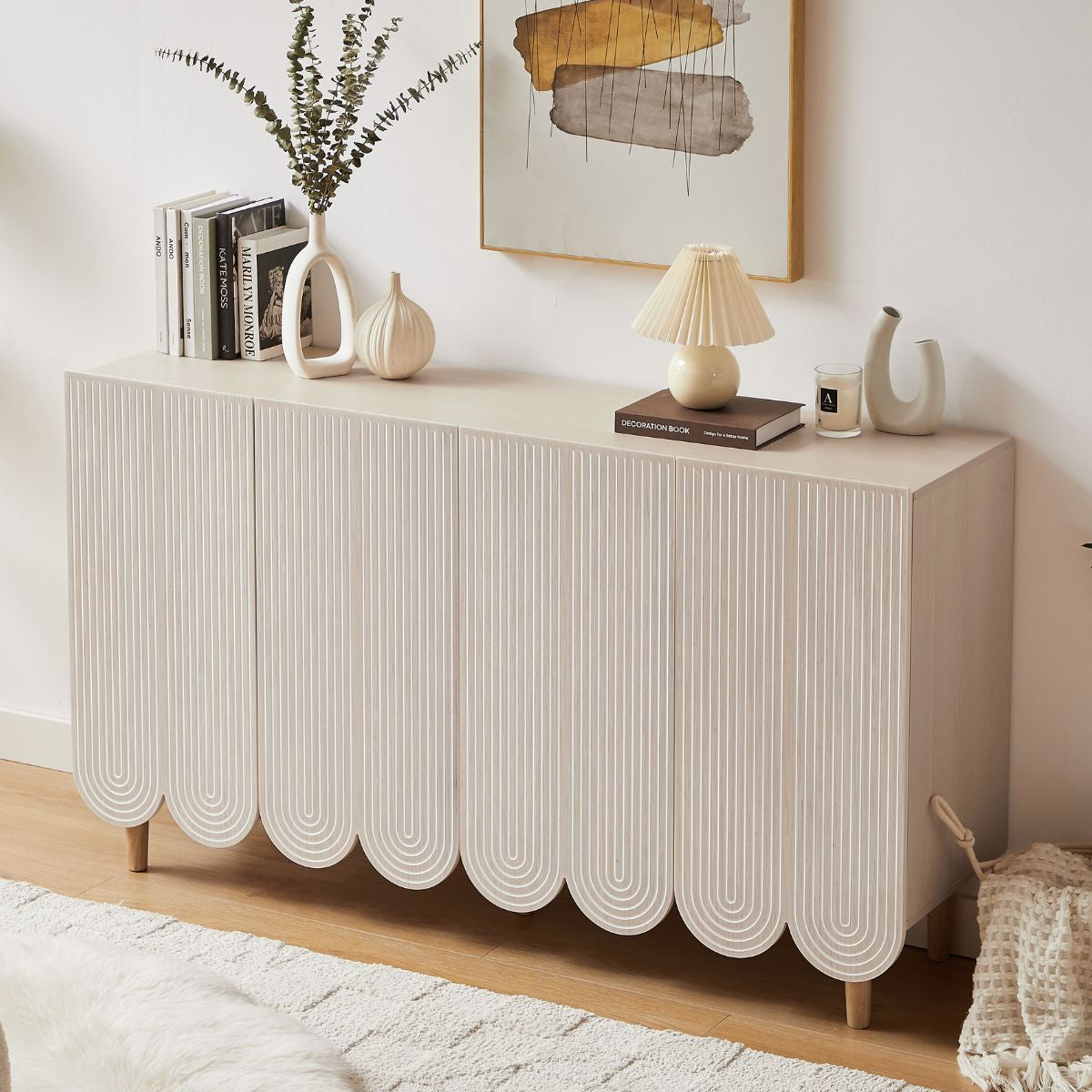 Ryder White Sideboard