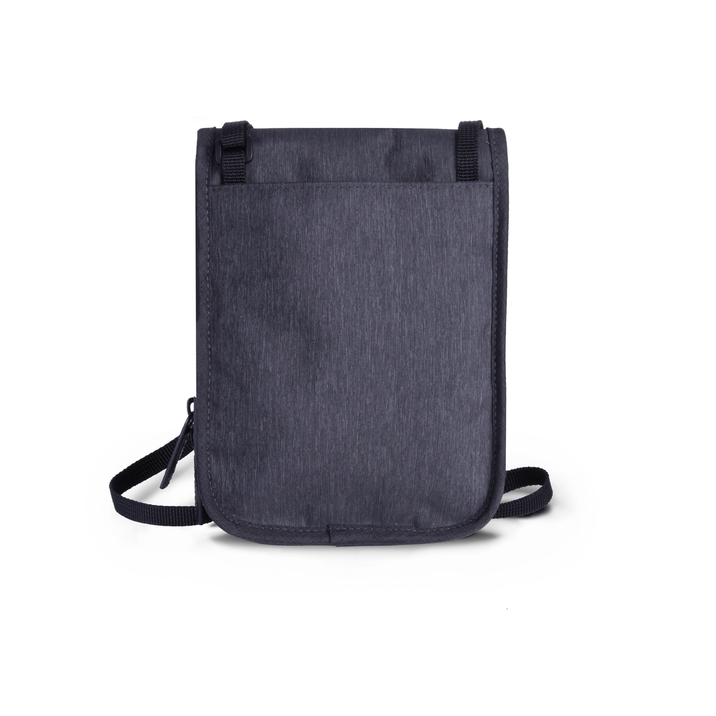 Flightmode RFID Neck Pouch - Charcoal