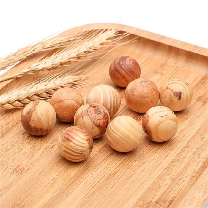 Living Today 16pc Cedar Wood Balls