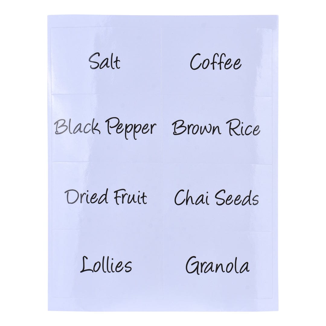 Cook Easy 40pc Pantry Label Stickers