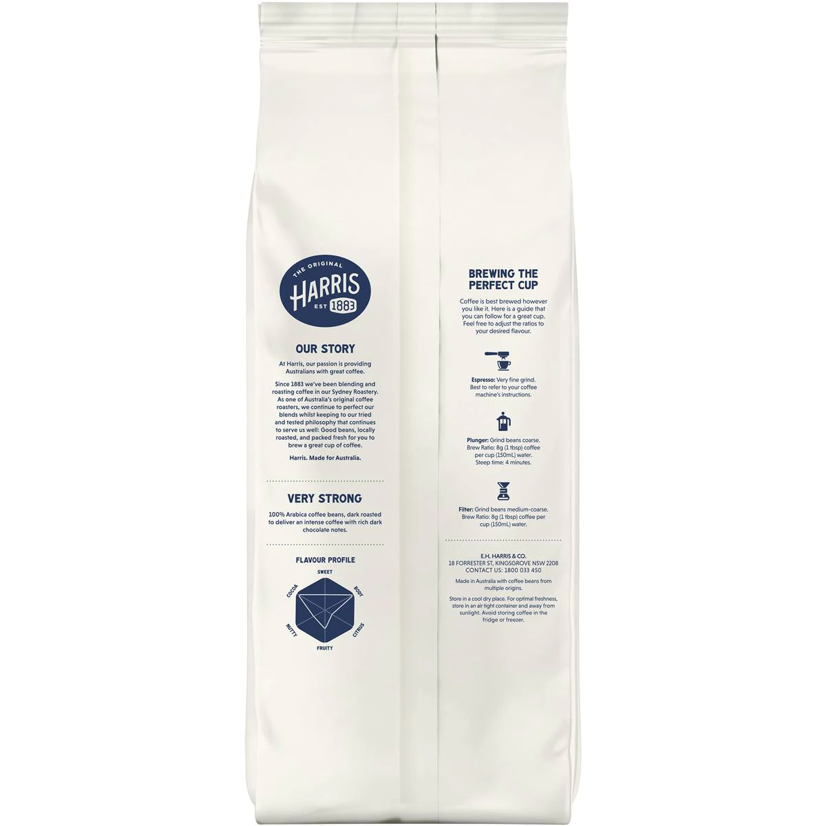 Harris Coffee Beans Very Strong 1kg