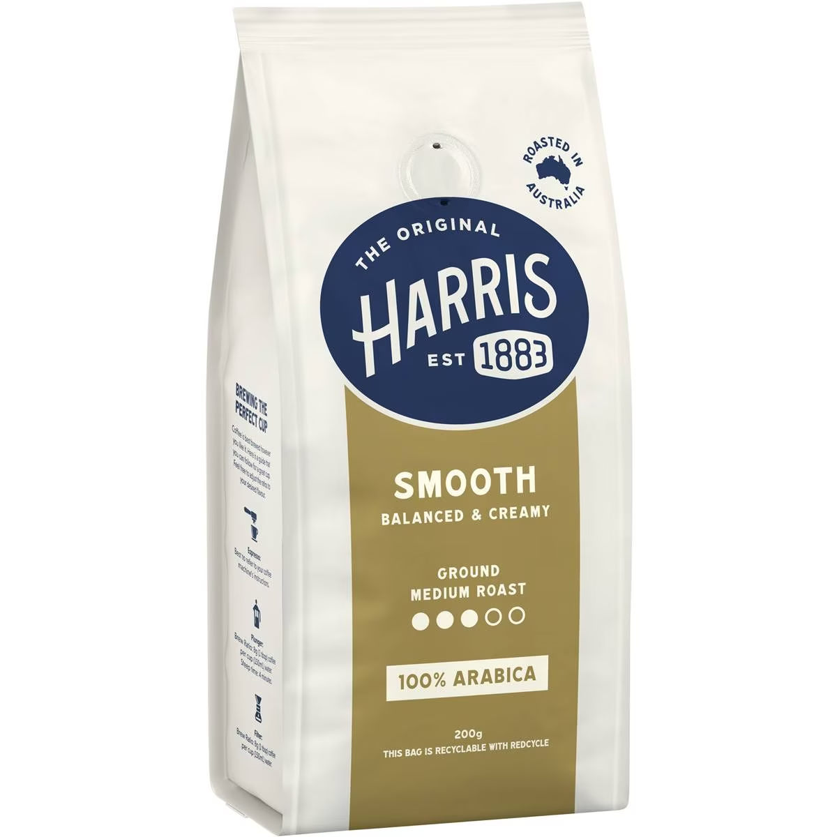 Harris Coffee Ground Smooth 200g