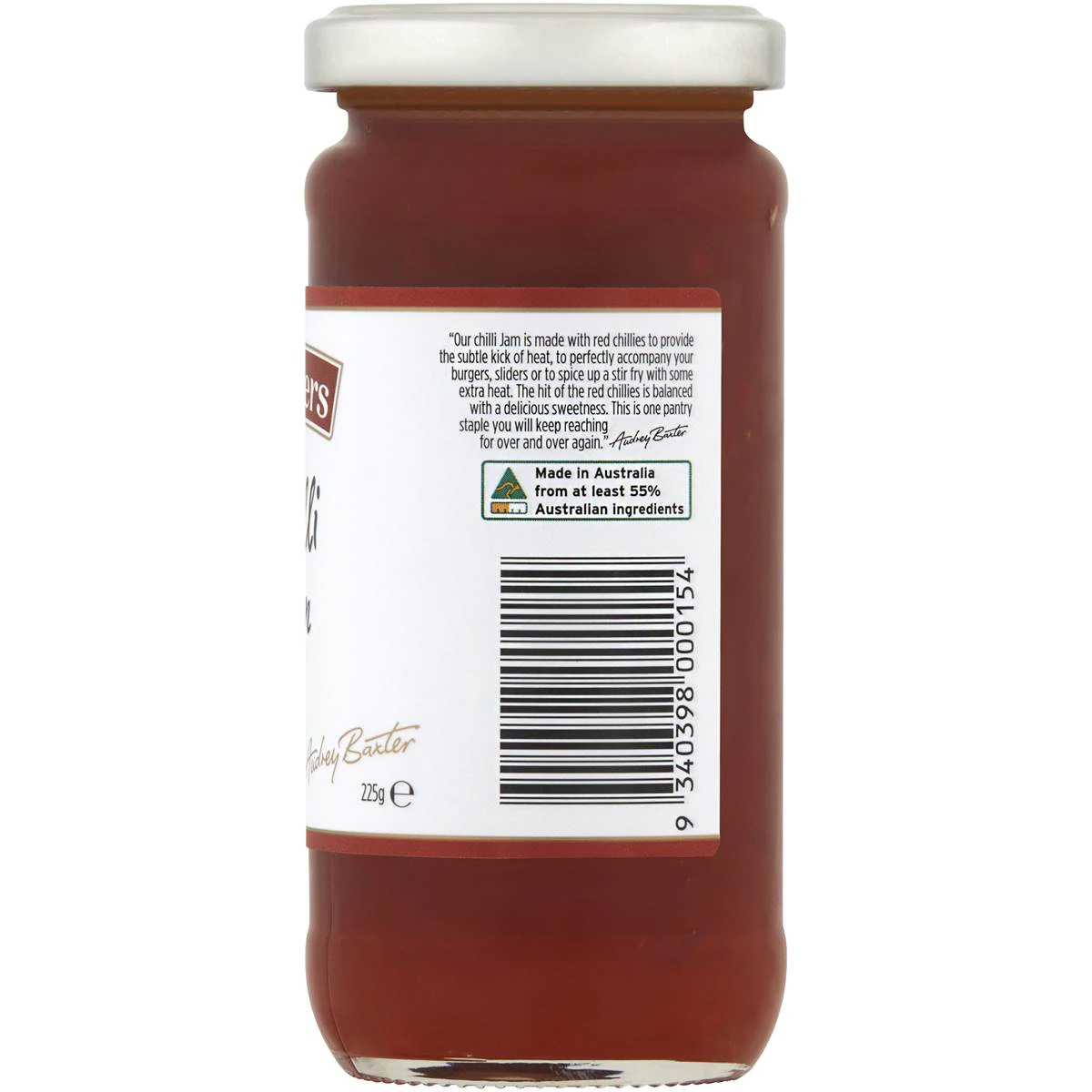 Baxter's Chilli Jam 225g