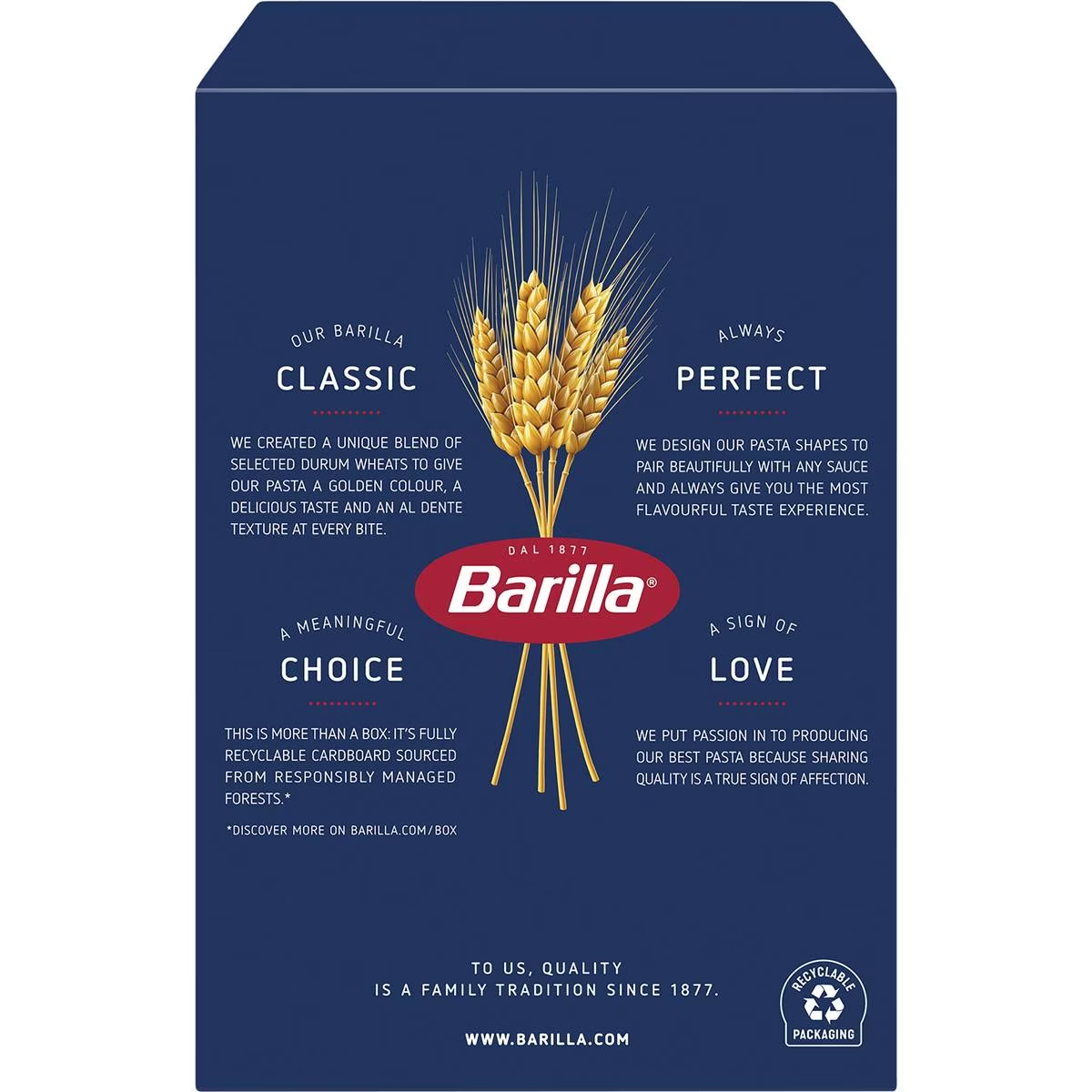 Barilla Pasta Fusilli 500g