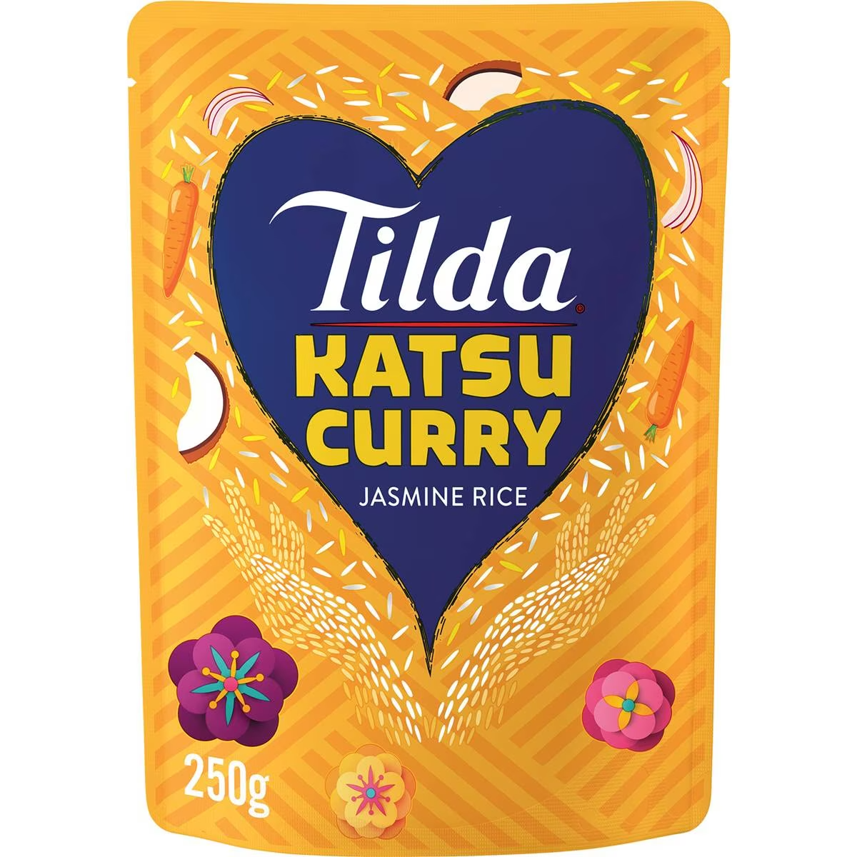 Tilda Katsu Curry Express Rice 250g