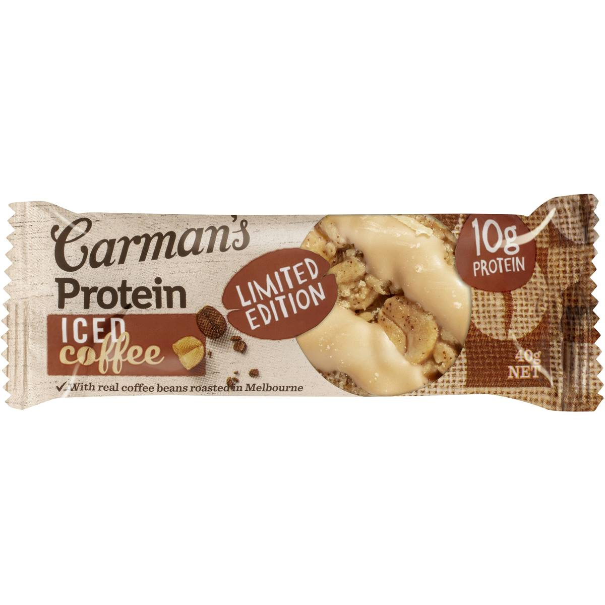 Carman's Protein Bars Iced Coffee Limited Edition 5 Pack