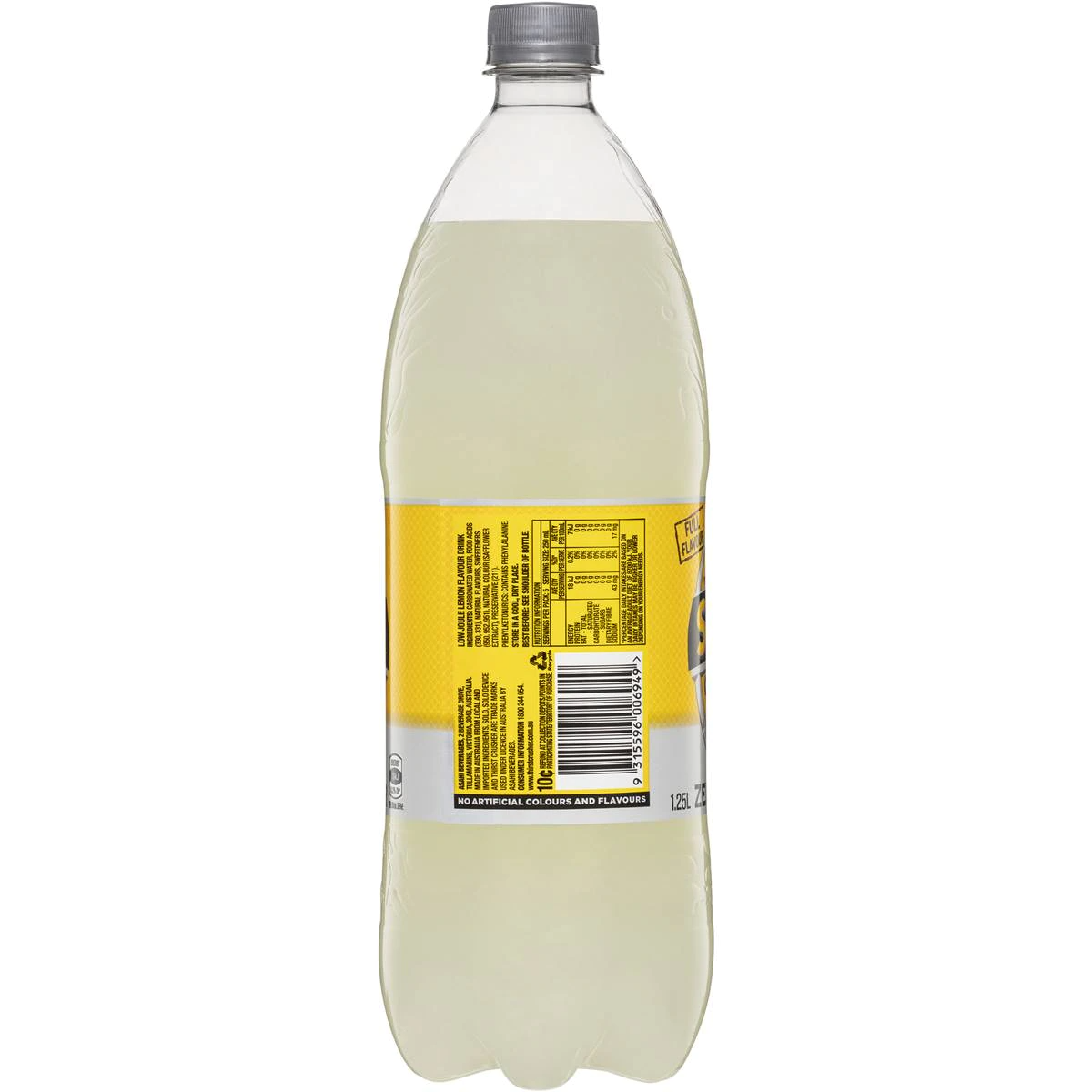 Solo Zero Sugar Original Lemon Soft Drink 1.25l