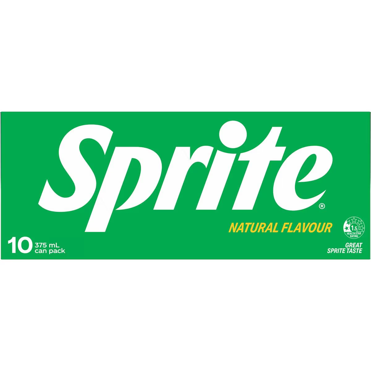 Sprite Lemonade Soft Drink Multipack Cans 375ml x10 Pack