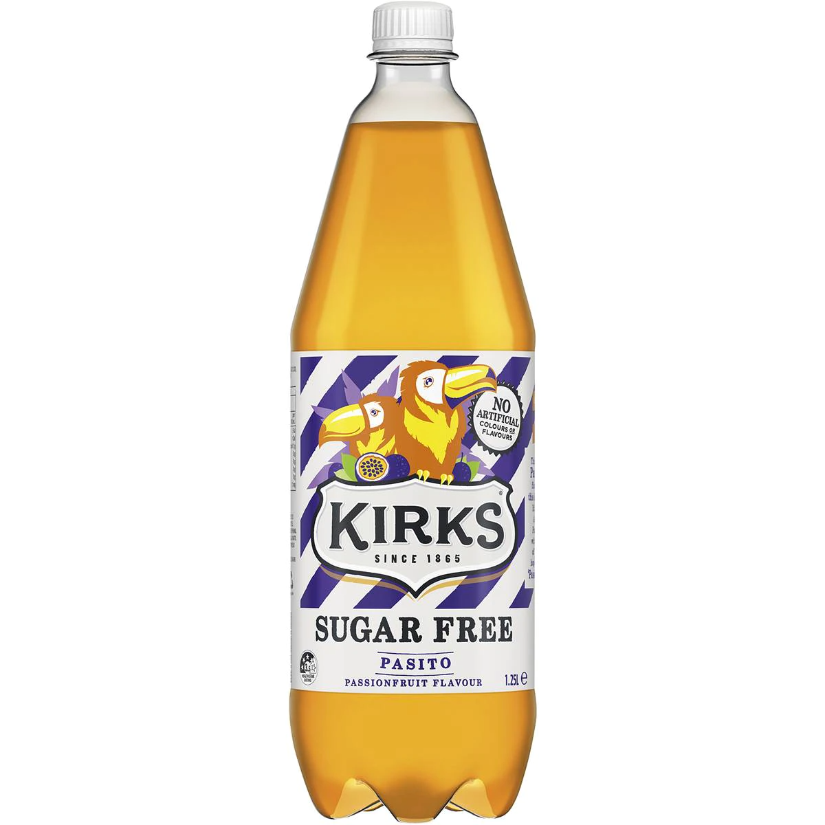 Kirks Sugar Free Pasito Soft Drink Bottle 1.25l