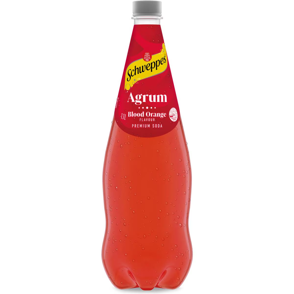 Schweppes Agrum Blood Orange Soft Drink Bottle 1.1l