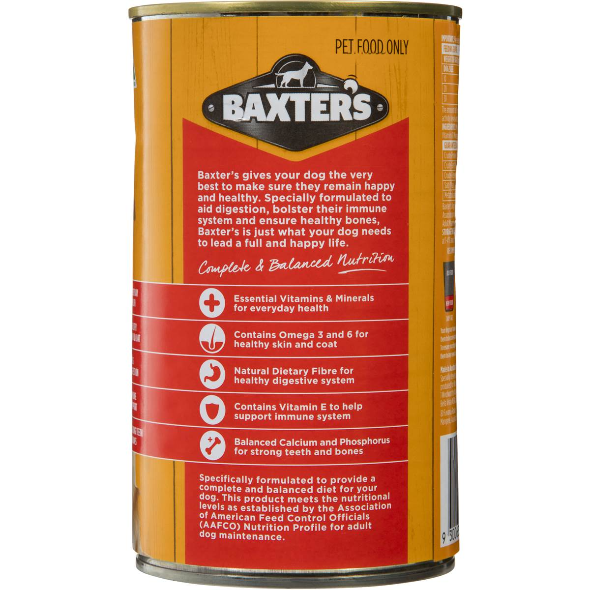 Baxter's Dog Food Casserole Beef, Pasta & Veg 700g