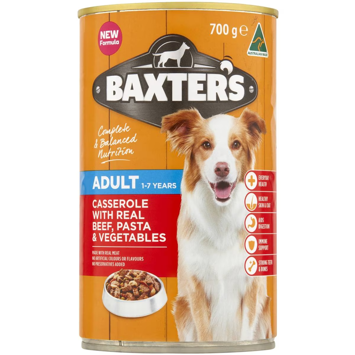 Baxter's Dog Food Casserole Beef, Pasta & Veg 700g