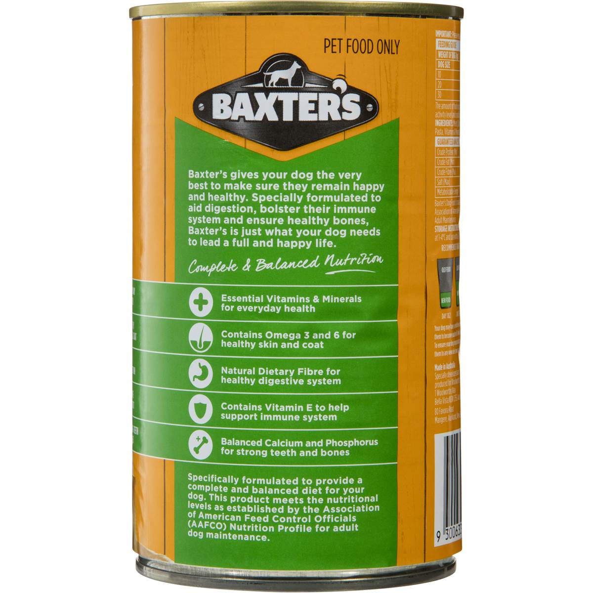 Baxter's Dog Food Casserole Lamb, Pasta & Veg 700g