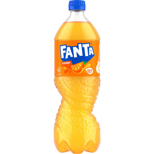 Fanta Orange Soft Drink Bottle 1.25l