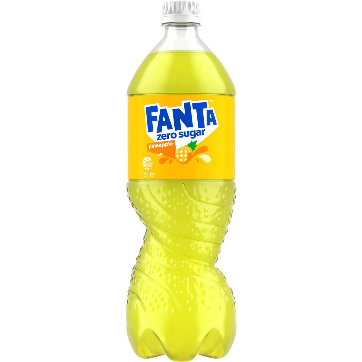 Fanta Pineapple Zero Sugar 1.25l