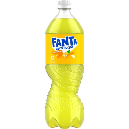 Fanta Pineapple Zero Sugar 1.25l