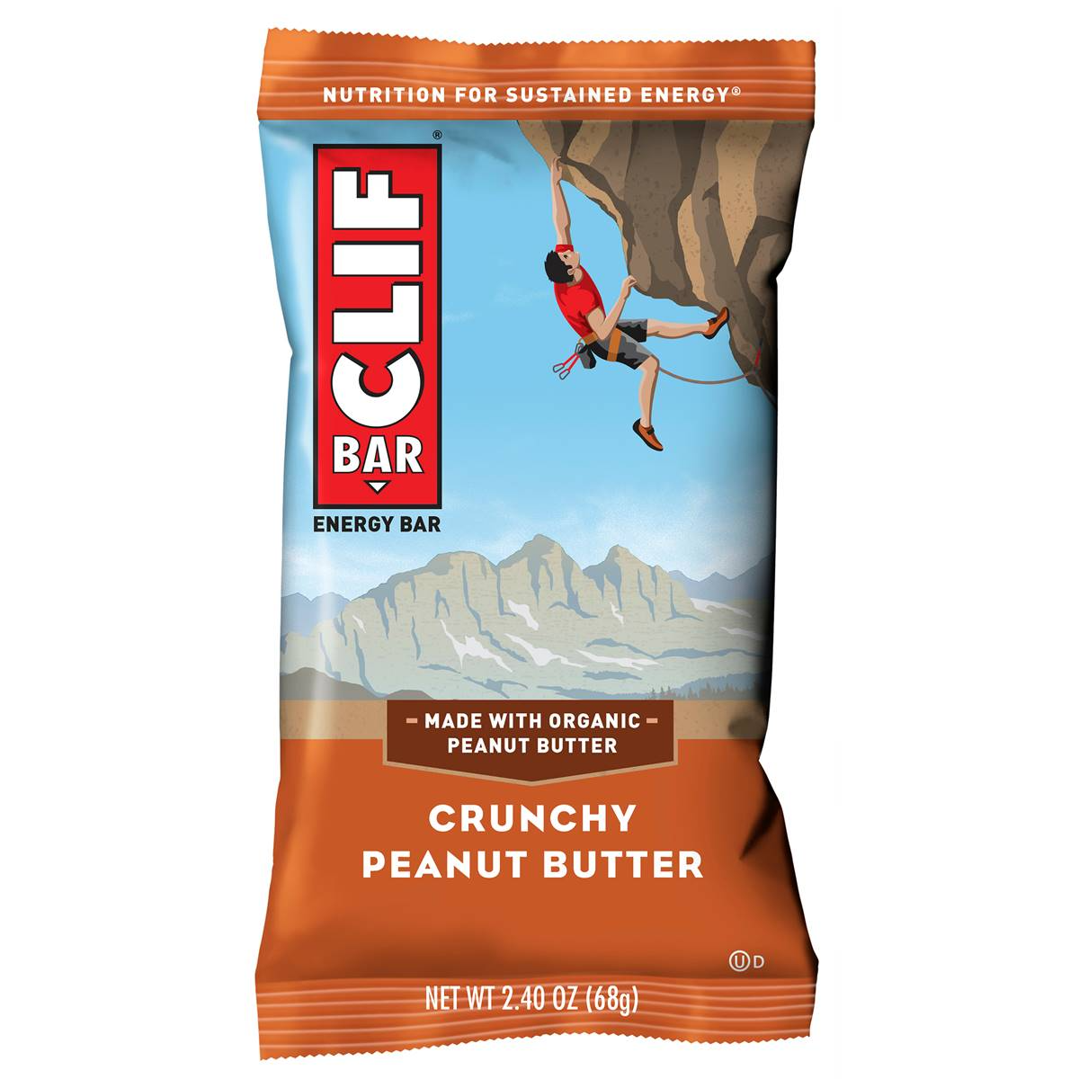 Clif Bar Crunchy Peanut Butter 68g