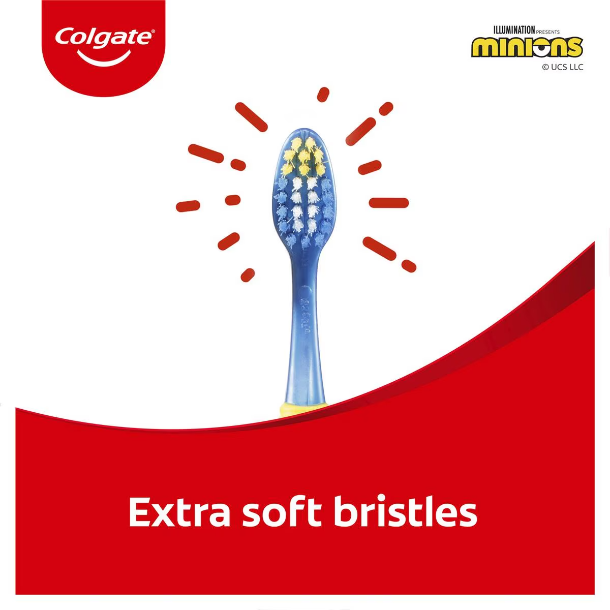 Colgate Toothbrush Minions Kids 6+ Years 2 Pack