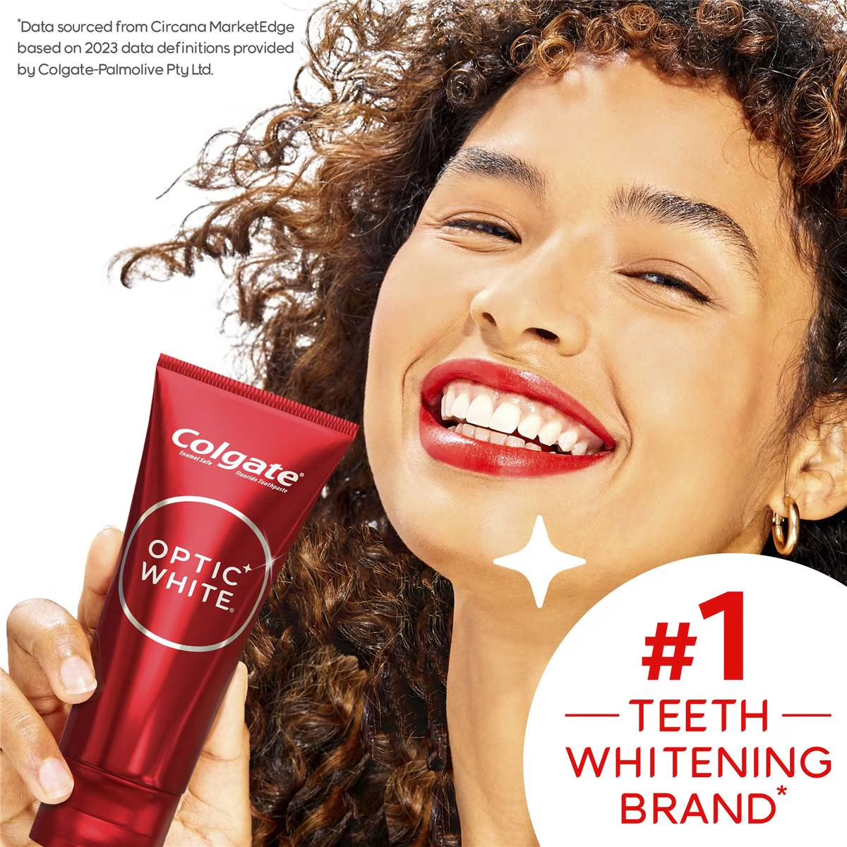 Colgate Optic White Purple Whitening Toothpaste 100g