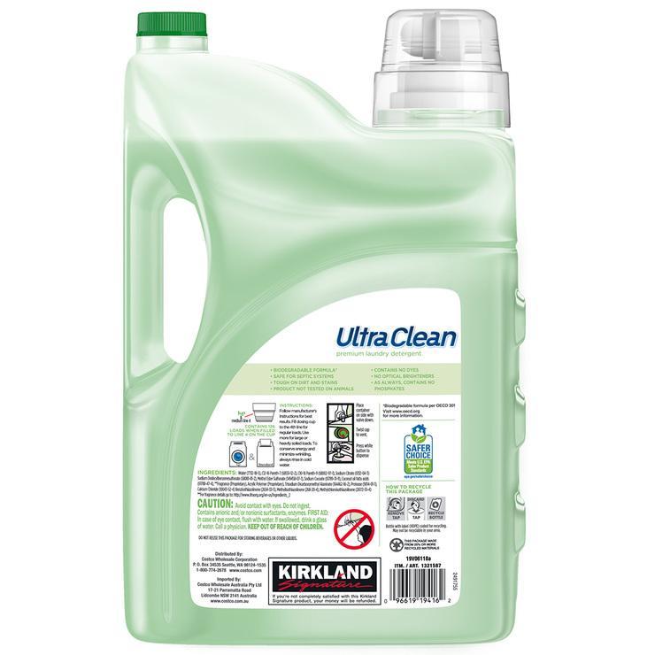 Kirkland Signature Ultra Clean Premium Lavender Detergent - 126 Loads - 5.73L