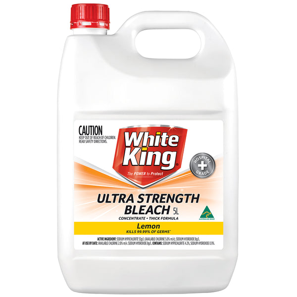 White King Ultra Strength Bleach 5L