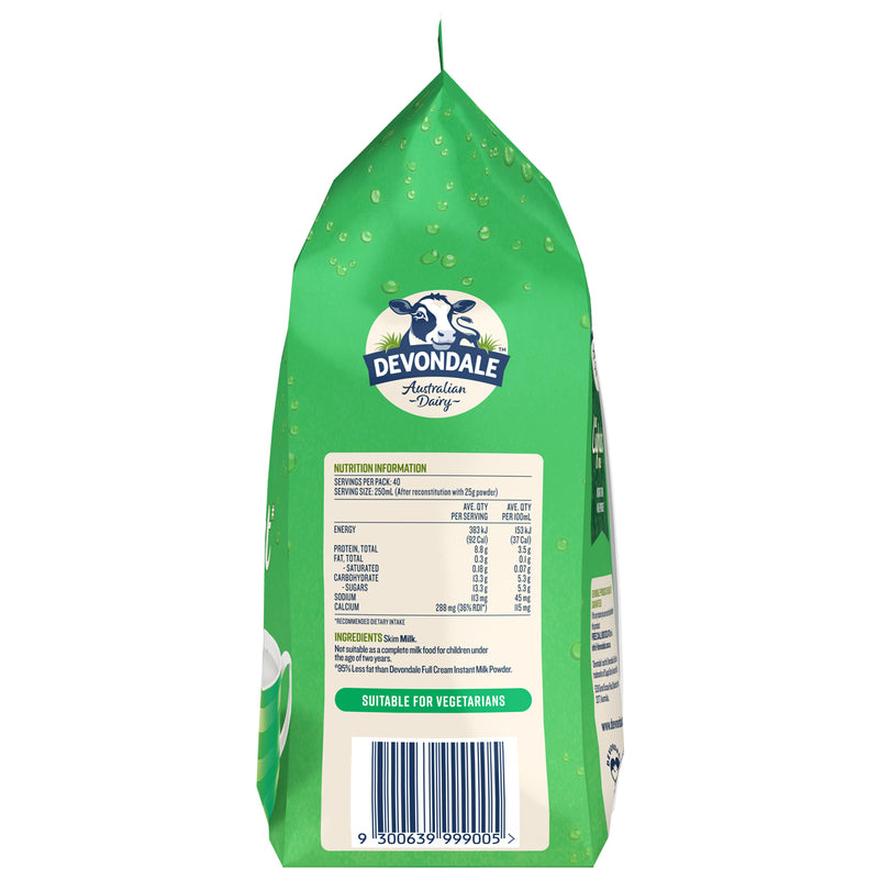 Devondale Instant Skim Milk Powder - 1kg