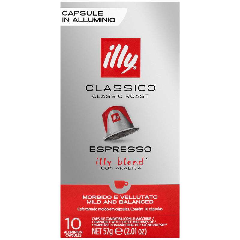 Illy Classico Classic Roast Espresso Capsules 100pk