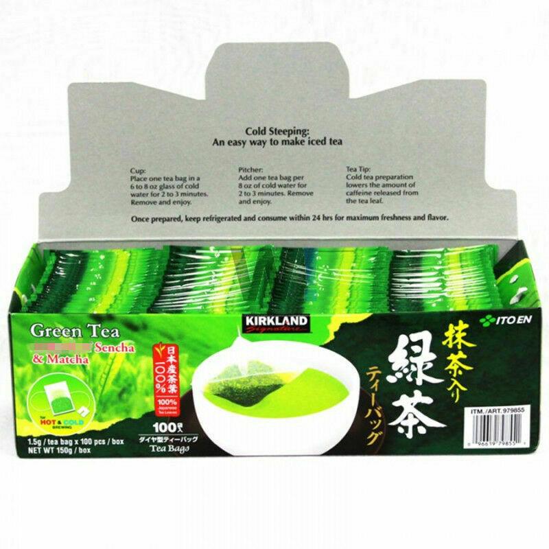 Kirkland Japanese Green Tea - 100 Tea Bag