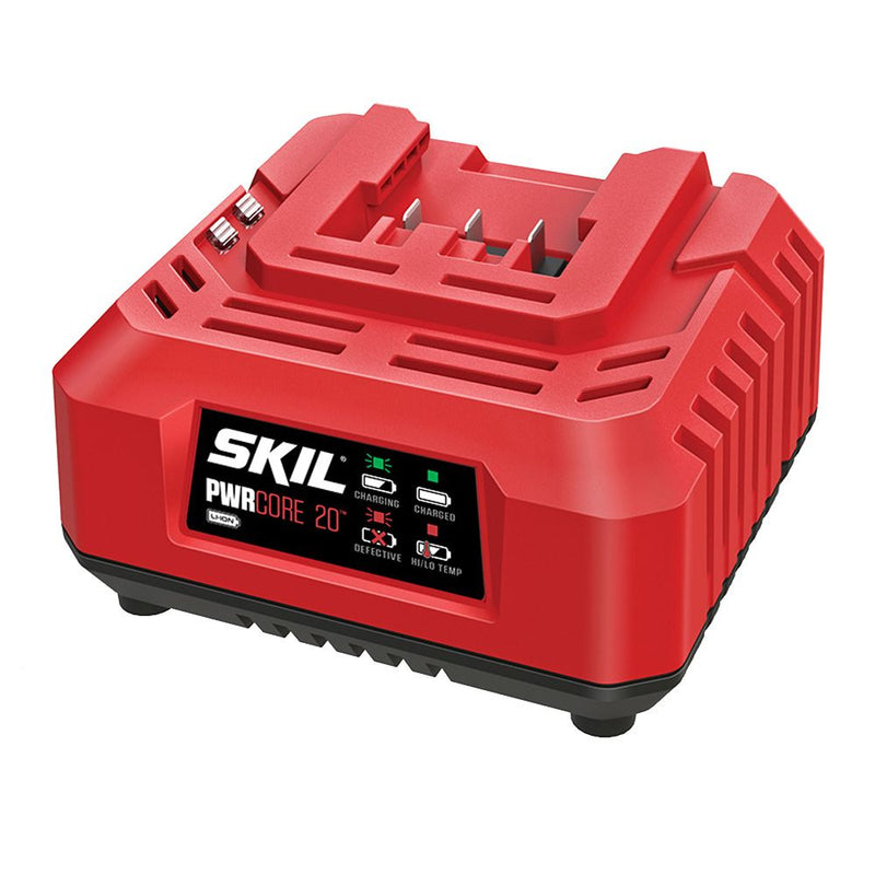 SKIL 20V Brushed 2 x 2.5Ah Hammer Drill Kit HD5278E20