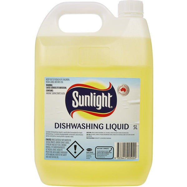 Sunlight Dishwashing Liquid 5L