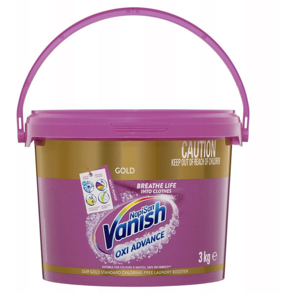 Vanish Napisan Gold Multi Power Stain Remover & Laundry Booster Powder 3kg